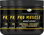 Inlazer Pro Muscle High Protein Weight Gain Powder/ Protein Supplement/ Weight Gainer Weight Gainers/Mass Gainers (300 g, No Flavour)