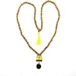 Shivoham Rudraksha Mala with Shiv Trishul and Damru Dori Necklace