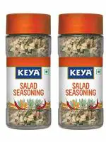 Keya Salad Seasoning | Glass Bottle | 65 gm x 2