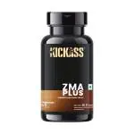 Kickass ZMA PLUS: Muscle Strength, Anti-stress & Sports Recovery, 60 Tablets [Zinc, Magnesium, Vitamin B6 with Amino Matrix and Relaxation Blend, GMO-Free, Vegan, Performance & Energy Booster].