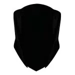AllExtreme EXBD400 Plastic Windscreen Visor Compatible with Bajaj Dominar 400 Front Fairing Windshield Baffle Wind Deflector (Black)