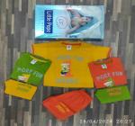 PUNJAB HANDLOOM Kids Clothes Unisex Newborn Topwear Outfit Printed Tshirt Half Sleeve Unisex Round Neck Dress for Boy n Girl Super Power( pack of 3)74