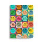 DOODLE MONK Multicolor Cycle Paperback A6 Size Unruled Notebook 96 Pages