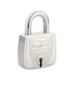 Mobaj Phantom 50mm Key Padlock(Size-50mm) (Color-Silver)