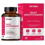 Nirvasa Daily Multivitamin Tablets for Men & Women | Enhances Immunity & Energy - 60 Tablets