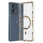 Fashionury Silicone Designer Printed Back Case Cover for Motorola Edge 50 Fusion -D3127