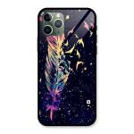 COVERS CART - Feather Bird Fly Glass Back Case for iPhone 11 Pro