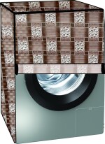 Delideal Washing machine cover fit most Bosch 8 kg 5 Star INVERTER TOUCH CONTROL Front Load with Heater WAJ24261IN (Water-Dustproof Cover/Printed/Article DDWM03)