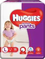 Huggies Wonder Pants Large Size Diapers (16 Count) - L (16 Pieces)
