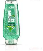 Vasu Naturals 3 in 1 Active Deo + Mint Shower Gel For Hair Face And Body 250 ml