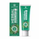 Naturaherb Aayurvedic Vegetarian Herbal Dental Paste |Natural Extract of Neem Laung Aloevera Tulsi Sage Papermint With Complete Oral Care Solution |Naturally Whitening & Effective Dual Action Formula| 150 Gram | Pack of 8