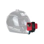 Hiffin Grey Helmet Chin Strap Mount With Mobile Clip And Screw
