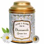 SAN-CHA Chamomile Green Tea|100g Loose Leaf Tea |Bed Time Tea|Sleep Tea| Calming Tea