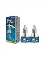 Maxx Flash Blue Mosquito Repellent Liquid Vapourizer Twin pack 45ml each (Pack of 2)