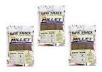Kwik Snack Combo Pack of 3 - Kodo Millets Unpolished Pouch ( 400 GM Each) 3 x 400 GM = 1200 GM
