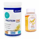 Jivan Shree Sugar Free Protein Powder For Diabetes Patient With Free Deep Sea Omega 3 Fish Oil Protein Super Food With All Vitamin And Minerals