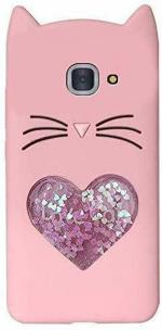 Aviaaz Samsung Galaxy J7 Max 3D Pink Rubber Back Cover
