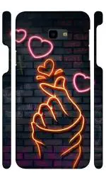 YAPZONE | Designer Back Case Cover for Samsung Galaxy J4 Plus / J4+ | Korean Finger Love |