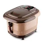 AGARO Regency Manual Foot Spa Bath Massager With Heat, 12 Massage Rollers, Heating Function, Adjustable Temperature Control, For Soothing Massage