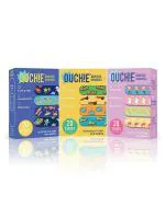 Aya Papaya Ouchie Multicolor Printed Cotton Adhesive Bandages 20 Strips (Pack Of 3)