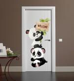 Sticker Studio Vinyl Animals Door Wall Sticker 58 X 43 cm
