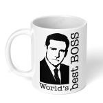 Akipi World Best Boss The Office Ceramic Coffee Mug