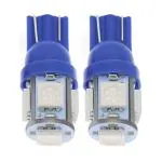 Eshopglee T10 Super Bright 5 SMD LED Universal Parking LED Bulb for Cars and Bikes (pack of 2)