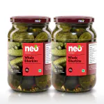 Neo Whole Gherkin 480g(Combo Pack of 2)
