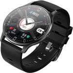 VIKYUVI Vikfit Gear Pro 15 Days Life, 1.28 inch LucidDisplay 240x240 PX , Spo2, HR, BP, 10 Plus Sport Black Smart Watch for Men and Women