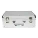 Tattoo Gizmo Aluminum Alloy Portable Tattoo Accessory Toolbox Silver