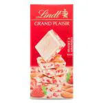 Lindt Grand Plaisir White Almond Strawberry Chocolate, 150 Gm (Gift Bar) - Imported from USA
