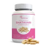Herbal Max Shatavari Capsules for Women Restore Stamina and Energy, Boost Immune System, 60 Capsules