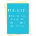 Rack Jack Friendship's Day Funny Greeting Card - Friendship