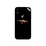 GADGETSWRAP Printed Vinyl Skin Sticker for Apple iPhone XR - AK 47 Colors