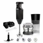 Rico HBCJ Pro Hand Blender with Chutney and Juice Jar (150 Watt ,Black)
