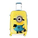 Priority Minion Carl Yellow Polycarbonate Kids Trolley Bag 56 cm