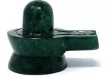 Shivaratna Shivaratna 100% Natural Margaj Stone Shivling Or Green Aventurine Shiva Lingam Or Emerald Shivling - 6 X 4 Cm