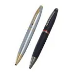 Auteur SLIDER-PF - M Black Metal Blue Ink Ball Pen