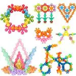 Pulsbery Building Block Set Kids Blocks Game Kids Block Set,Building Block-100 Pcs Starlink Block