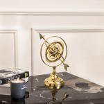 DecorTwist Brass Antique Style Armillary Sphere Globe