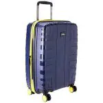 National Geographic Unisex Navy Gibraltar (PP) POLYPROPYLENE Small Trolley Suitcase