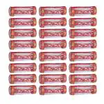 ShubhKarft Stylish Transparent Bangle Box | Single Rod Chudi Organizer/ Storage for Bangles /Bangle Organizer For Women (Pack of 24, Red)