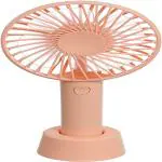 DAYBETTER Foldable Hand Fans Battery Operated Rechargeable Handheld Mini Fan Electric Personal Fans Hand Bar Desktop Fan