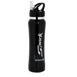 Strauss Black Stainless-Steel Bottle