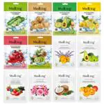 MasKing Beauty Facial Sheet Mask, 6pcs | Natural Bamboo Fiber Sheet Mask, 6pcs |For Glowing Skin, Hydrating, Moisturising, Brightening, Oil Control| Beauty Collection Pack |Combo Pack of 12 Sheet Mask