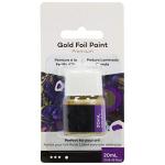 GOLDLEAF-Premium Gold Foil Paint 0.67oz (20ml), Suitable for Pour Painting, High Pigment Level