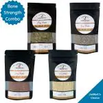 Energy & Stamina Boosting Combo of Vegan, Organic, Unprocessed Seeds - (50g x 4) Packs