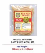 Madurai Meenakshi Baby Chips 100g X pack of 4