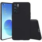 LazyLion Oppo Reno 6 Pro dsafe Black Stylus Silicon Case with Soft Feel and Ultra Safety