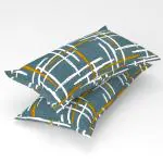 Gharsaaz Multicolor Printed Polycotton Pillow Covers Set of 2